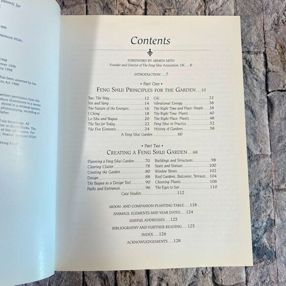 The Feng Shui Garden Gill Hale Hardcover Design Your Own Garden - Picture 6 of 6